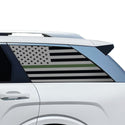 Fits Hyundai Palisade 2026-2027 Quarter Window American Flag Vinyl Decal Stickers - Bogar Tech Designs