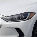 Fits Hyundai Elantra 2017-2018 Full Headlight Taillight Precut Smoked PPF Tint Kit Film Overlay