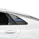 Fits Kia K5 2021-2026 Quarter Window American Flag Vinyl Decal Stickers - Bogar Tech Designs