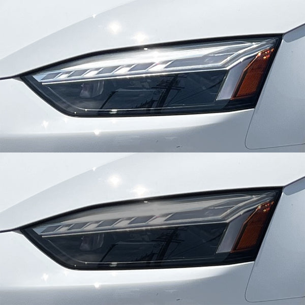 Fits Audi S5 2020-2024 Full Headlight Taillight Precut Smoked PPF Tint Kit Film Overlay  - Bogar Tech Designs