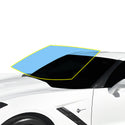 For Chevrolet Corvette 2014-2019 Precut Front Rear Windshield Premium Protection Self Healing Film Kit - Bogar Tech Designs