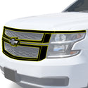 Fits Chevrolet Suburban & Chevrolet Tahoe 2015-2020 Vinyl Chrome Delete Grille Blackout Decal Stickers Overlay Film - Bogar Tech Designs