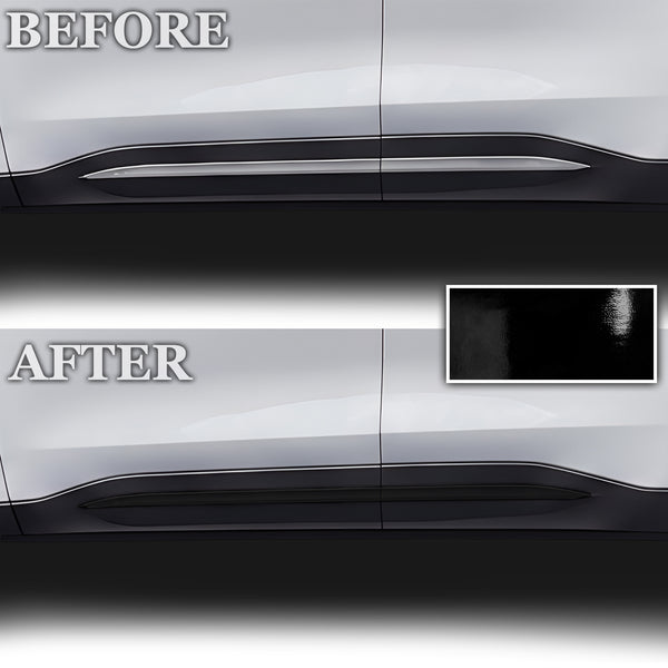 Fits Lincoln Nautilus 2024-2026 Vinyl Chrome Delete Grille Blackout Decal Stickers Overlay Film - Bogar Tech Designs