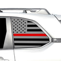 Fits Subaru Forester 2025-2027 Quarter Window American Flag Vinyl Decal Stickers - Bogar Tech Designs