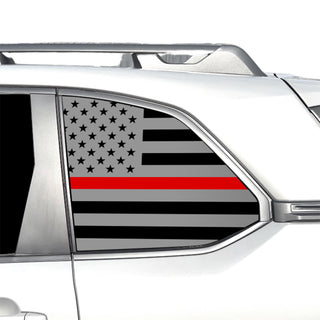 Fits Subaru Forester 2025-2027 Quarter Window American Flag Vinyl Decal Stickers - Bogar Tech Designs