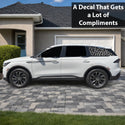 Fits Lincoln Nautilus 2024-2026 Animal Leopard Cheetah Cow Window Vinyl Decal Stickers - Bogar Tech Designs