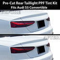 Fits Audi S5 2020-2024 Full Headlight Taillight Precut Smoked PPF Tint Kit Film Overlay  - Bogar Tech Designs