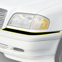 Fits Mercedes-Benz C280 1994-2000 Vinyl Chrome Delete Grille Blackout Decal Stickers Overlay Film - Bogar Tech Designs