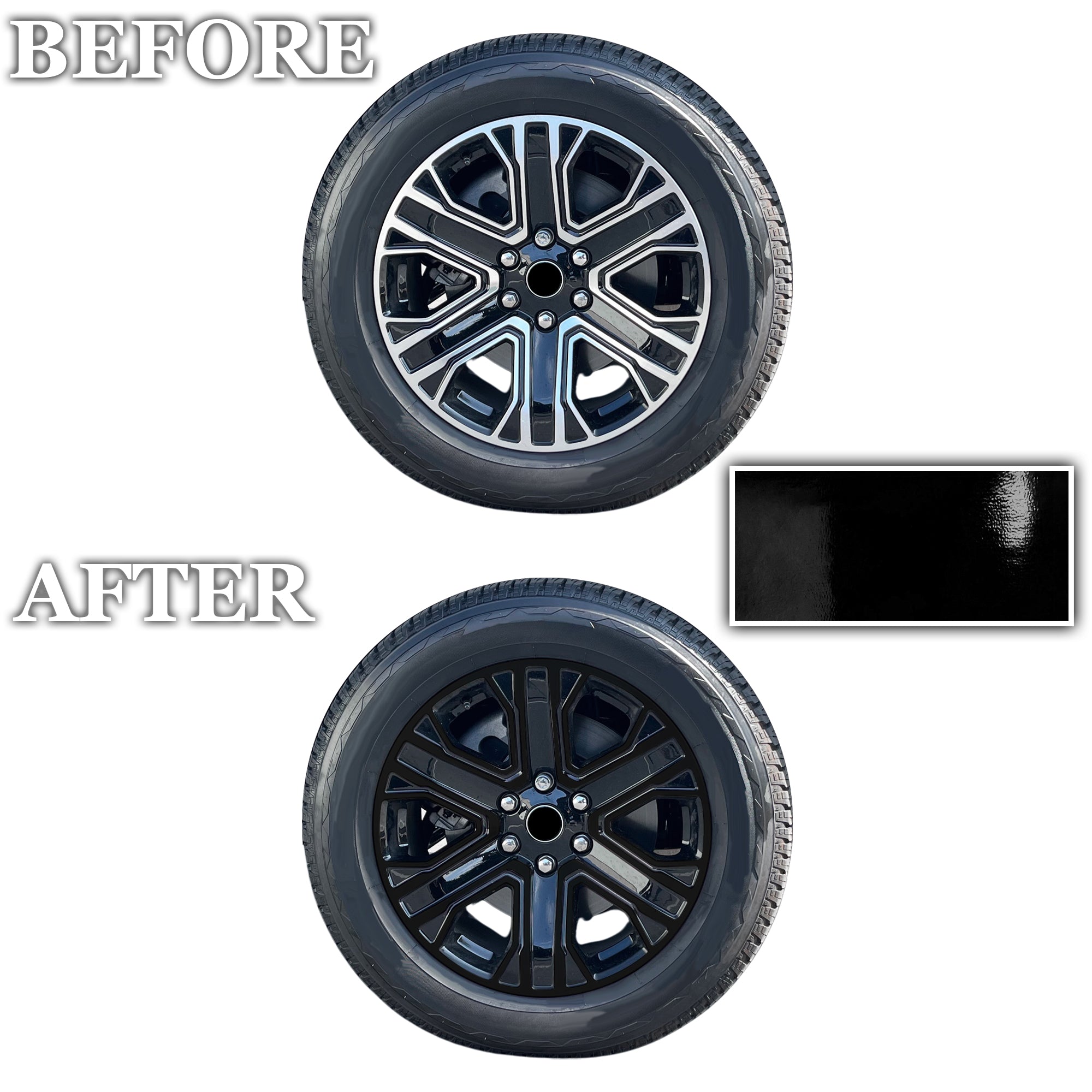 Fits Jeep Grand Wagoneer L 2026-2027 Vinyl Chrome Delete Grille Blackout Decal Stickers Overlay Film - Bogar Tech Designs