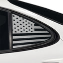 Fits Pontiac Grand Prix 1997-2003 Quarter Window American Flag Vinyl Decal Stickers - Bogar Tech Designs