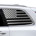 Fits Volvo XC90 2020-2025 Quarter Window American Flag Vinyl Decal Stickers - Bogar Tech Designs