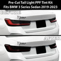 Fits BMW 3 Series 2019-2022 Full Headlight Taillight Precut Smoked PPF Tint Kit Film Overlay  - Bogar Tech Designs