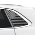 Fits Volkswagen Atlas Cross Sport SEL 2020-2025 Quarter Window American Flag Vinyl Decal Stickers - Bogar Tech Designs
