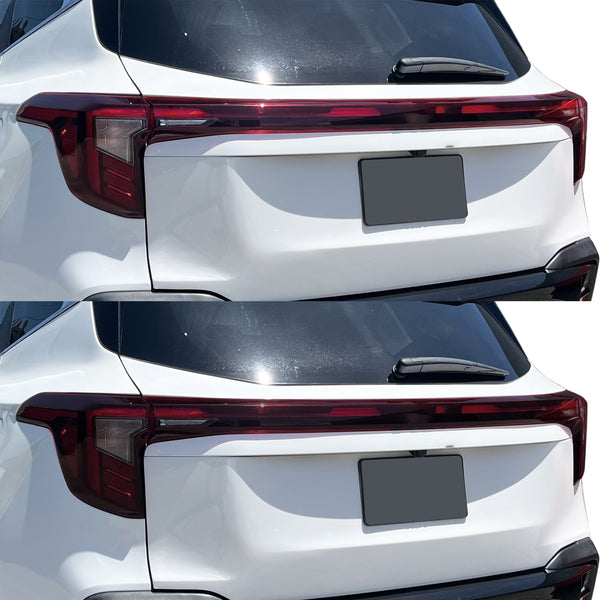 Fits Kia Seltos 2024-2025 Full Headlight Taillight Precut Smoked PPF Tint Kit Film Overlay  - Bogar Tech Designs
