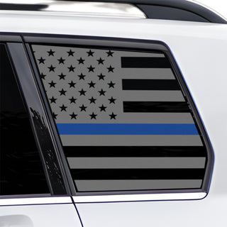 Fits Mercedes-Benz GLK 2010-2015 Quarter Window American Flag Vinyl Decal Stickers - Bogar Tech Designs