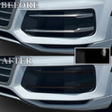 Fits Audi Q7 2017-2019 Vinyl Chrome Delete Grille Blackout Decal Stickers Overlay Film - Bogar Tech Designs