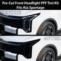 Fits Kia Sportage 2026-2027 Full Headlight Taillight Precut Smoked PPF Tint Kit Film Overlay  - Bogar Tech Designs