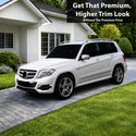 Fits Mercedes-Benz GLK 2013-2015 Vinyl Chrome Delete Grille Blackout Decal Stickers Overlay Film - Bogar Tech Designs