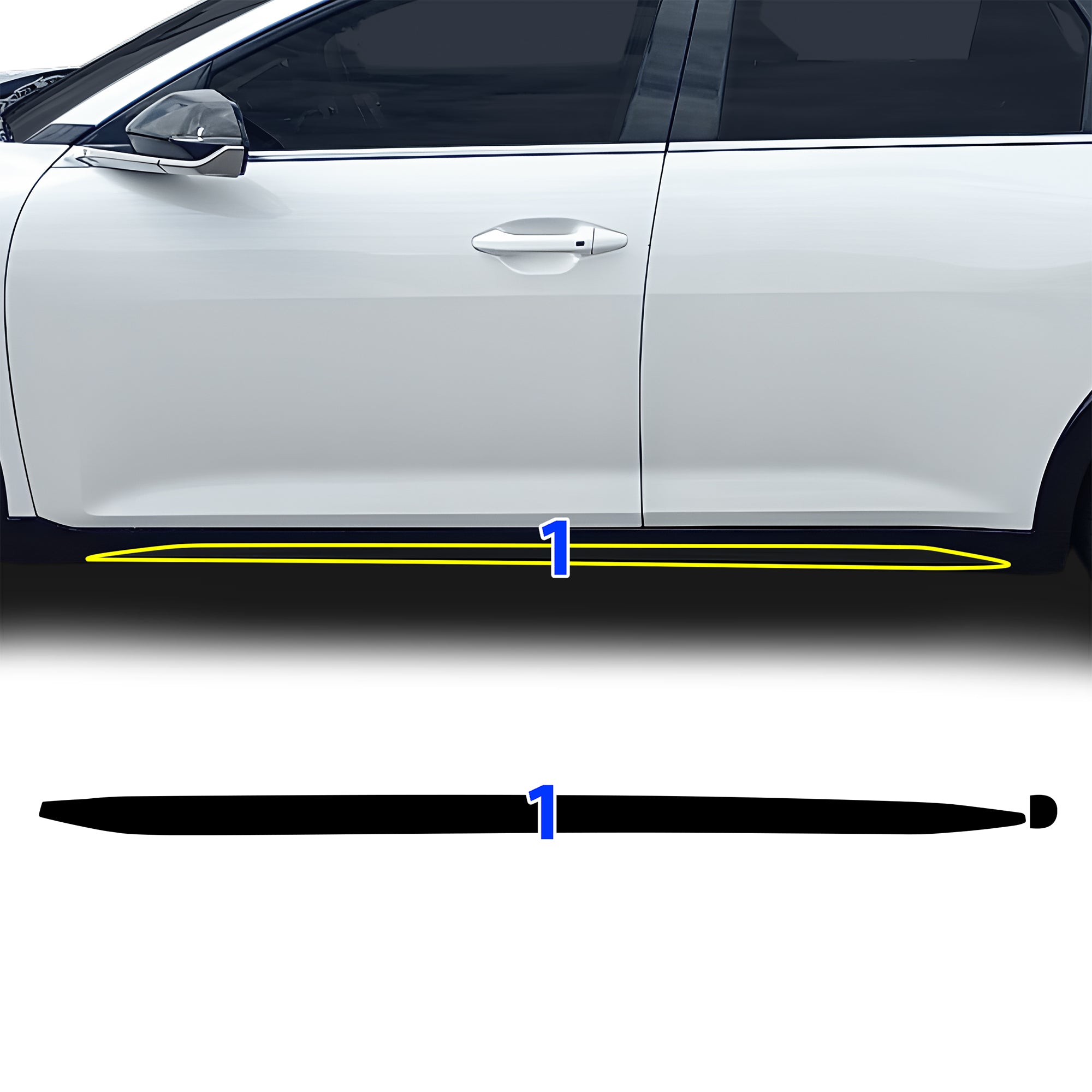 Fits Kia K4 GT-Line 2024-2026 Vinyl Chrome Delete Grille Blackout Decal Stickers Overlay Film - Bogar Tech Designs