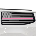 Fits Jeep Grand Wagoneer L 2022-2027 Quarter Window American Flag Vinyl Decal Stickers - Bogar Tech Designs