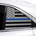 Fits Cadillac XT4 2019-2023 Quarter Window American Flag Vinyl Decal Stickers - Bogar Tech Designs
