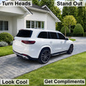Fits Mercedes-Benz GLS-Class 2024-2026 Full Headlight Taillight Precut Smoked PPF Tint Kit Film Overlay  - Bogar Tech Designs