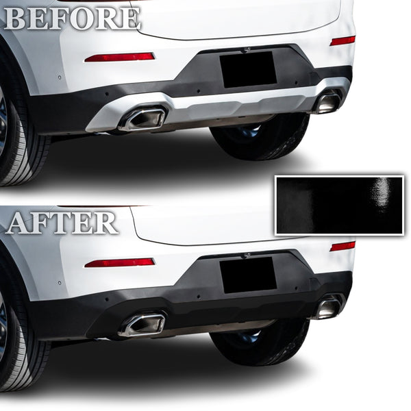 Fits BMW X4 2019-2025 Vinyl Chrome Delete Grille Blackout Decal Stickers Overlay Film - Bogar Tech Designs