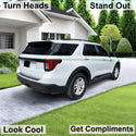 Fits Ford Explorer 2025-2026 Full Headlight Taillight Precut Smoked PPF Tint Kit Film Overlay  - Bogar Tech Designs