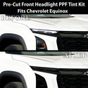 Fits Chevrolet Equinox 2025-2026 Full Headlight Taillight Precut Smoked PPF Tint Kit Film Overlay  - Bogar Tech Designs