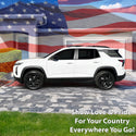 Fits Chevrolet Equinox 2025-2027 Quarter Window American Flag Vinyl Decal Stickers - Bogar Tech Designs