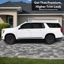 Fits GMC Yukon XL 2025-2026 Vinyl Chrome Delete Grille Blackout Decal Stickers Overlay Film - Bogar Tech Designs