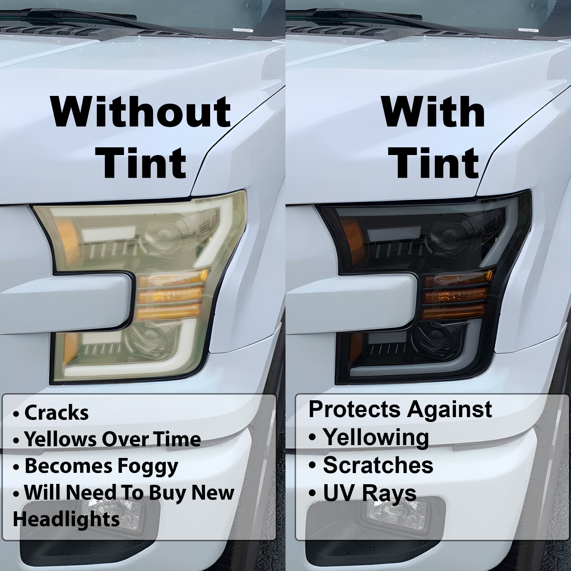 Full Headlight Taillight Precut Smoked PPF Tint Kit Film Overlay Fits Nissan Murano 2015 - 2024 - Bogar Tech Designs
