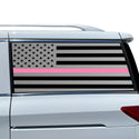 Fits Nissan Quest 2011-2017 Quarter Window American Flag Vinyl Decal Stickers - Bogar Tech Designs