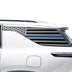 Fits Chevrolet Traverse 2024-2026 Quarter Window American Flag Vinyl Decal Stickers - Bogar Tech Designs