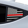 Fits Hyundai Elantra 2017-2018 Quarter Window American Flag Vinyl Decal Stickers - Bogar Tech Designs