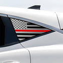 Fits Nissan Murano 2025-2026 Quarter Window American Flag Vinyl Decal Stickers - Bogar Tech Designs