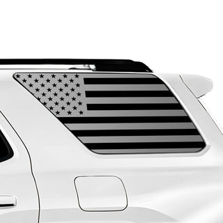 Fits Toyota 4Runner 2025-2026 Quarter Window American Flag Vinyl Decal Stickers - Bogar Tech Designs