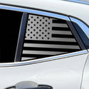Fits BMW X2 2018-2023 Quarter Window American Flag Vinyl Decal Stickers - Bogar Tech Designs