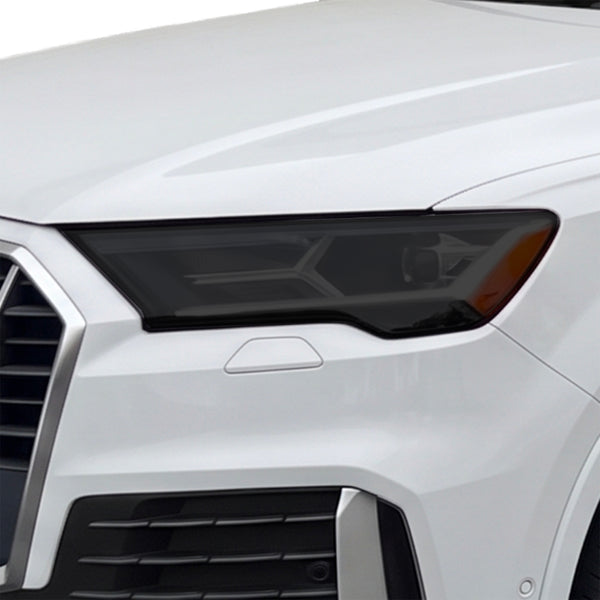 Fits Audi Q7 2020-2024 Full Headlight Taillight Precut Smoked PPF Tint Kit Film Overlay  - Bogar Tech Designs