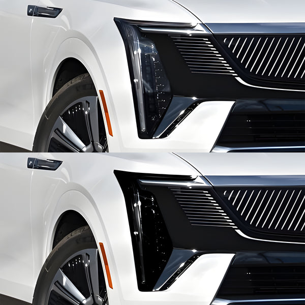 Fits Cadillac Escalade IQ 2025-2026 Full Headlight Taillight Precut Smoked PPF Tint Kit Film Overlay  - Bogar Tech Designs