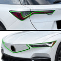 Fits Acura ZDX 2024-2026 Full Headlight Taillight Precut Smoked PPF Tint Kit Film Overlay  - Bogar Tech Designs