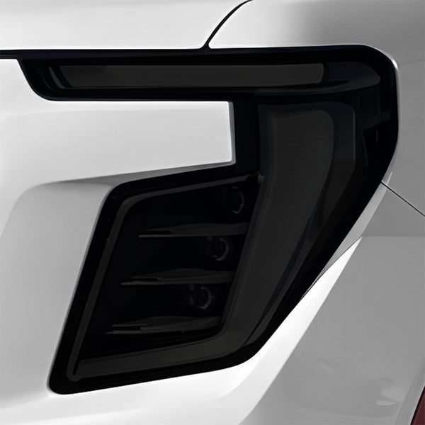 Fits GMC Yukon 2025-2027 Full Headlight Taillight Precut Smoked PPF Tint Kit Film Overlay  - Bogar Tech Designs