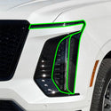 Fits Cadillac Escalade 2025-2026 Full Headlight Taillight Precut Smoked PPF Tint Kit Film Overlay  - Bogar Tech Designs