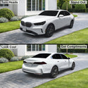Fits BMW 5 Series 2024-2027 Full Headlight Taillight Precut Smoked PPF Tint Kit Film Overlay  - Bogar Tech Designs