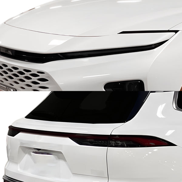 Fits Toyota Crown Signia 2025-2027 Full Headlight Taillight Precut Smoked PPF Tint Kit Film Overlay