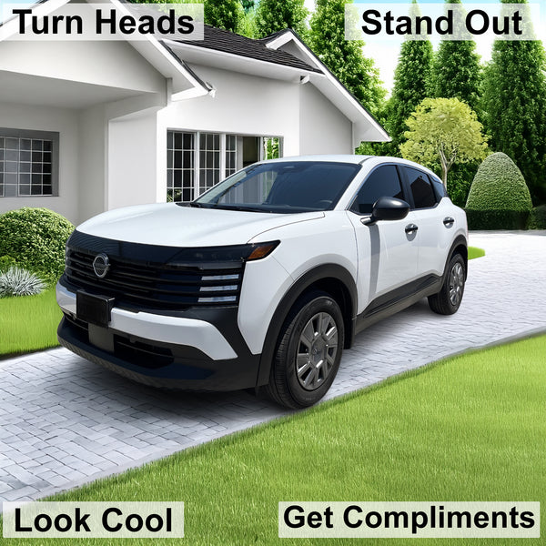 Fits Nissan Kicks 2025-2026 Full Headlight Taillight Precut Smoked PPF Tint Kit Film Overlay  - Bogar Tech Designs