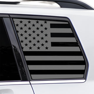 Fits Mercedes-Benz GLK 2010-2015 Quarter Window American Flag Vinyl Decal Stickers - Bogar Tech Designs