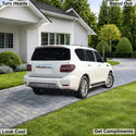 Fits Nissan Armada 2017-2020 Full Headlight Taillight Precut Smoked PPF Tint Kit Film Overlay  - Bogar Tech Designs