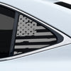 Fits Lexus IS 2017-2020 Quarter Window American Flag Vinyl Decal Stickers - Bogar Tech Designs