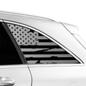 Fits Mercedes-Benz GLC-Class 2016-2022 Quarter Window American Flag Vinyl Decal Stickers - Bogar Tech Designs